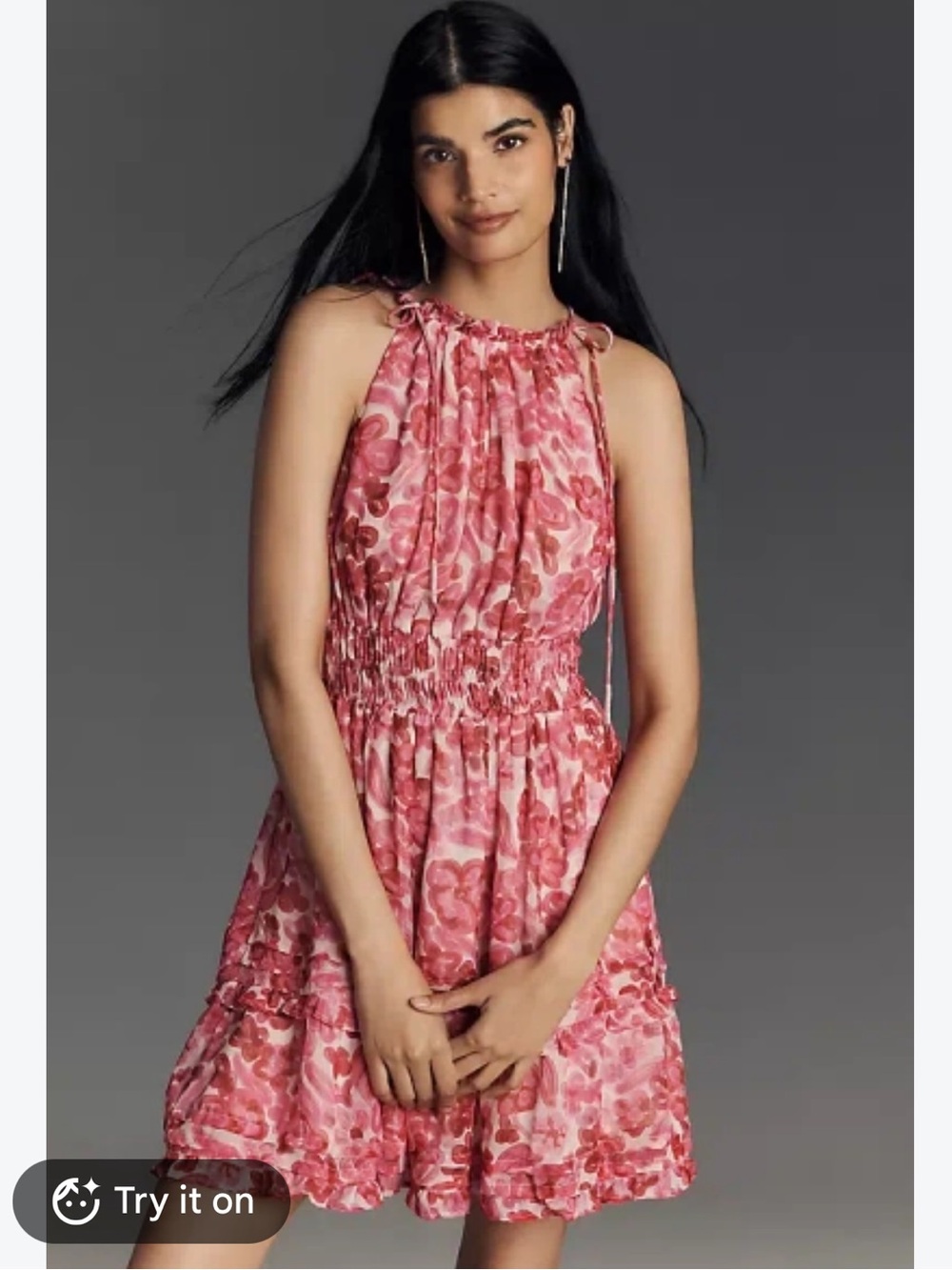 The Somerset Mini Halter Dress